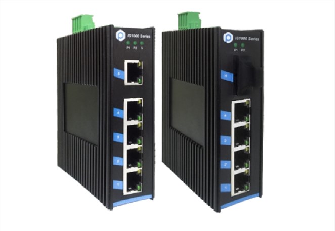 IS1000-1005GP/1105GP系列导轨式非网管POE交换机POE供电交换机